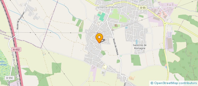 localisation de l'entreprise EQUI'LIBRE à VILLETTE-D'ANTHON