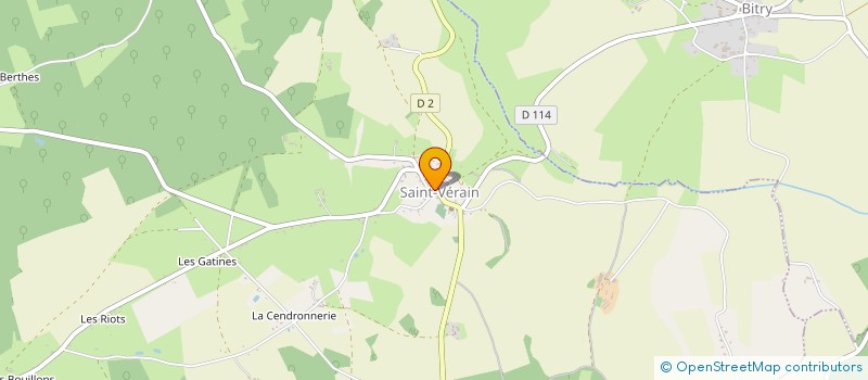 localisation de l'entreprise EQUI-LIBRE  SAINT-VERAIN