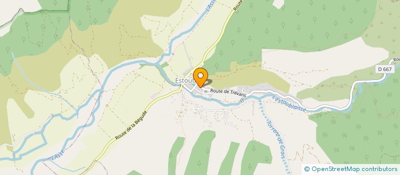 localisation de l'entreprise EQUI'LIBRE à CHATEAUREDON