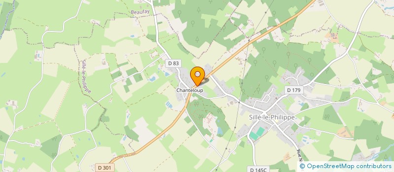 localisation de l'entreprise EQUI'LIBRE  SILLE-LE-PHILIPPE