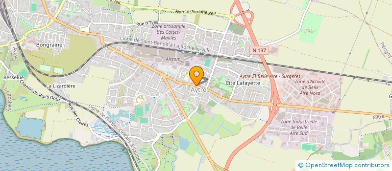 localisation de l'entreprise EQUI LIBRE à AYTRE