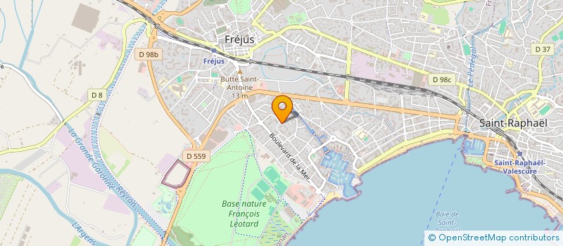 localisation de l'entreprise EQUI'OTOONS à FREJUS