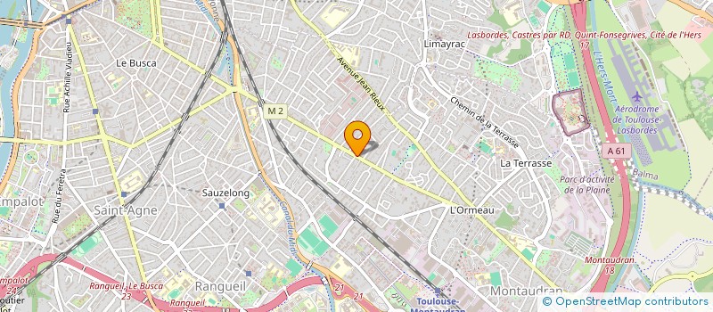 localisation de l'entreprise EQUI PAGES  TOULOUSE