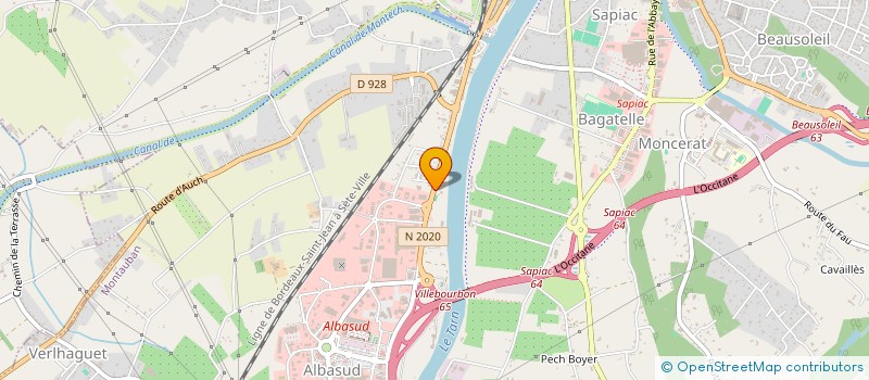 localisation de l'entreprise EQUI-PENS  MONTAUBAN