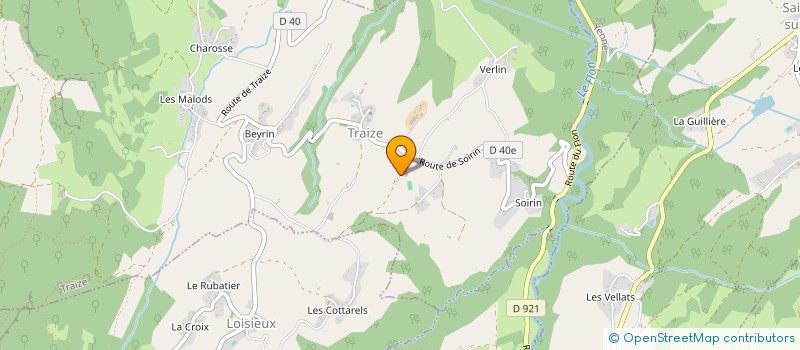 localisation de l'entreprise EQUI POSE à TRAIZE