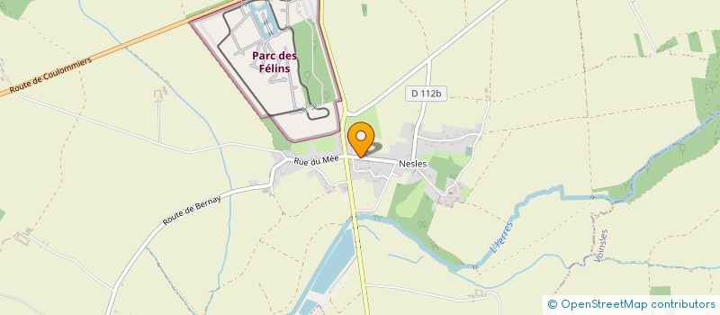 localisation de l'entreprise EQUI-PRESSING à LUMIGNY-NESLES-ORMEAUX