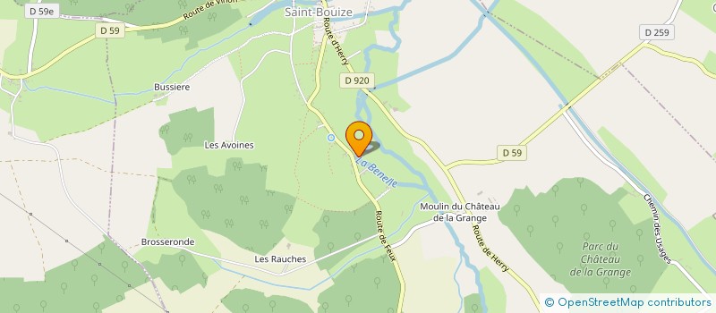 localisation de l'entreprise EQUI'SANCERRE  SAINT-BOUIZE