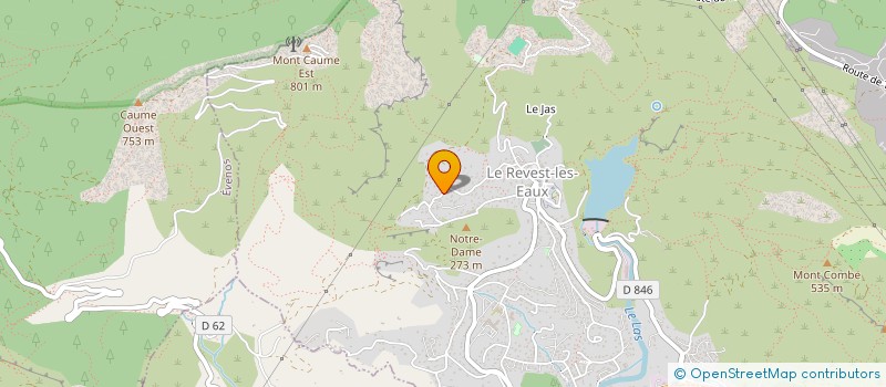 localisation de l'entreprise EQUI SENSATION à LE REVEST-LES-EAUX