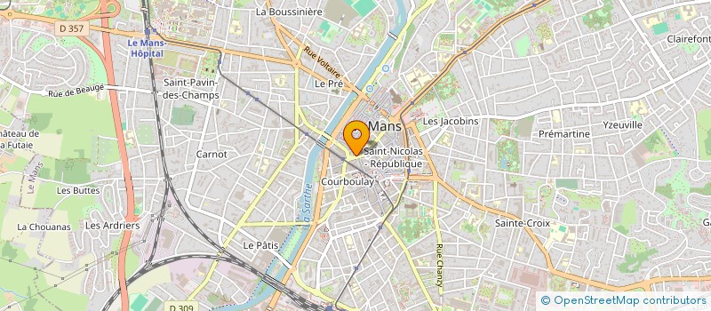 localisation de l'entreprise EQUI SERVICES  LE MANS