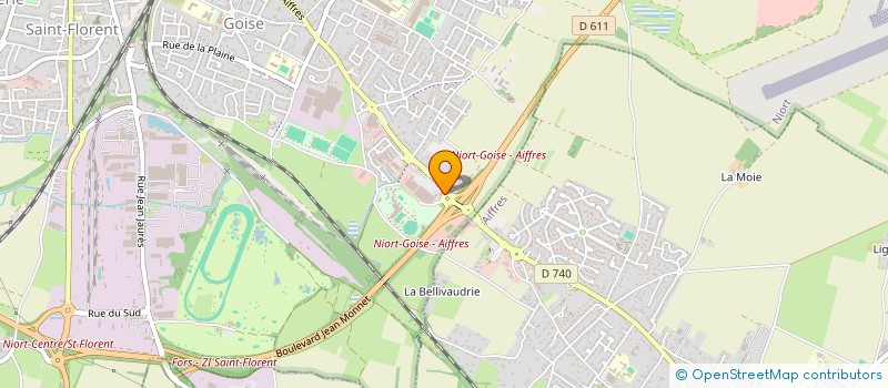 localisation de l'entreprise EQUI SEVRES  NIORT