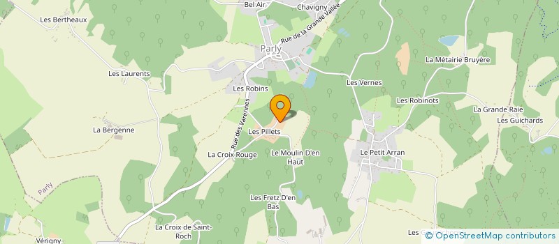 localisation de l'entreprise EQUI'T  PARLY