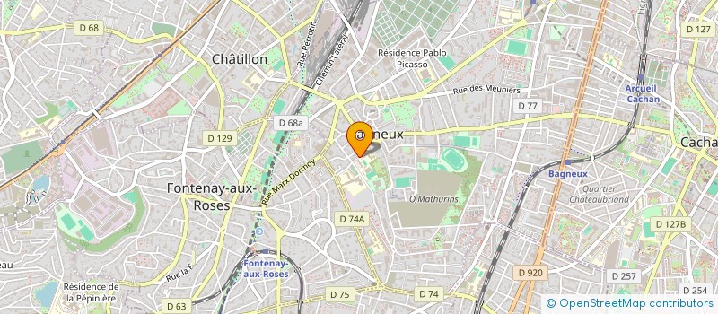 localisation de l'entreprise EQUI-T-BIO à BAGNEUX