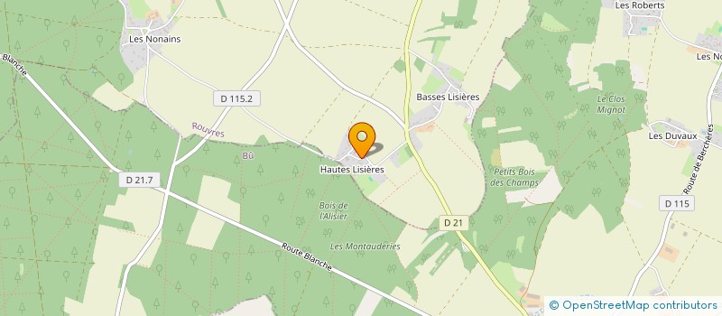 localisation de l'entreprise EQUI'URGENCE à ROUVRES