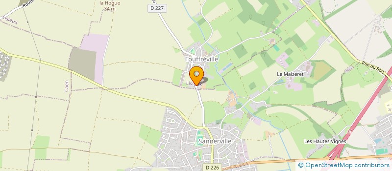 localisation de l'entreprise EQUIBIOGENES à TOUFFREVILLE