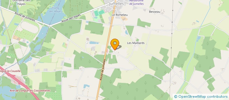 localisation de l'entreprise EQUIBOIS à GENNES-VAL-DE-LOIRE