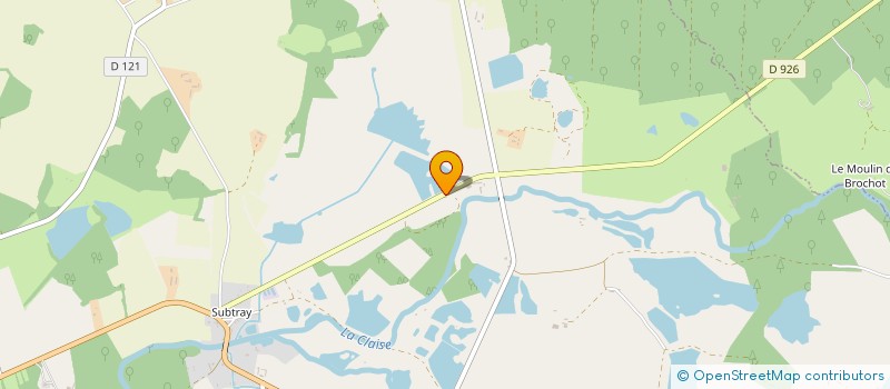 localisation de l'entreprise EQUIBRENNE à MEZIERES-EN-BRENNE