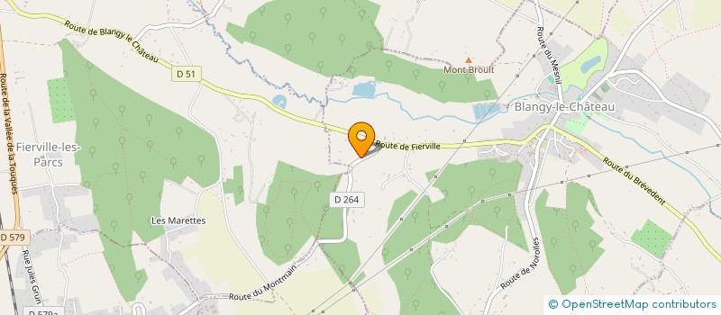 localisation de l'entreprise EQUICHIR  BLANGY-LE-CHATEAU