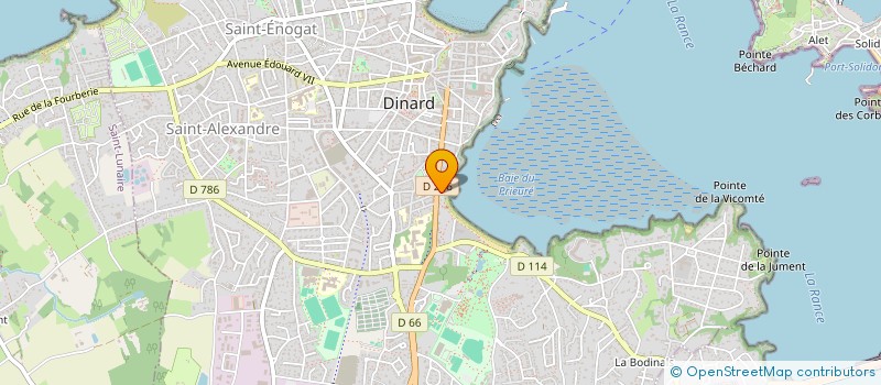 localisation de l'entreprise EQUICLO  DINARD