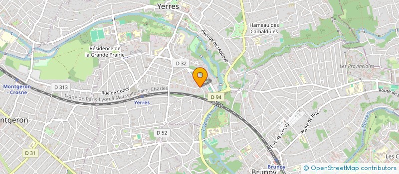 localisation de l'entreprise EQUID'YERRES à YERRES