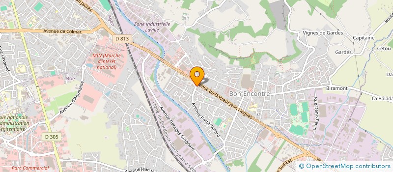 localisation de l'entreprise EQUIDAGEN  BOE