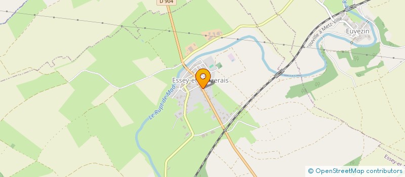 localisation de l'entreprise EQUIDANSE?  ESSEY-ET-MAIZERAIS