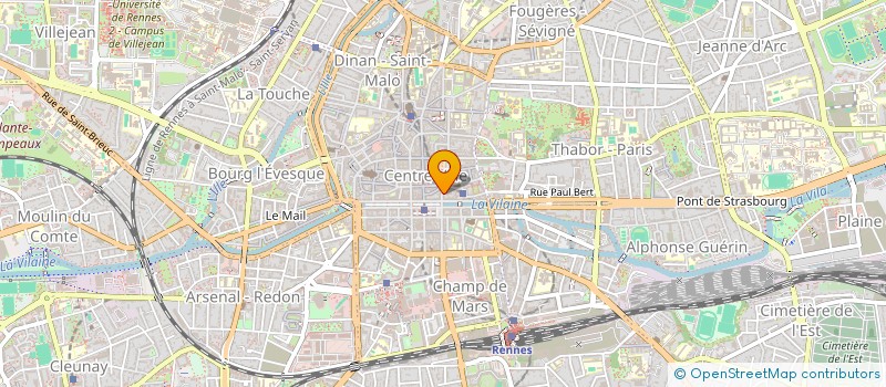 localisation de l'entreprise EQUIDEM à RENNES
