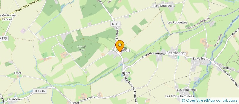 localisation de l'entreprise EQUIDEMOTION : DERRIERE LES RAYURES  AURSEULLES