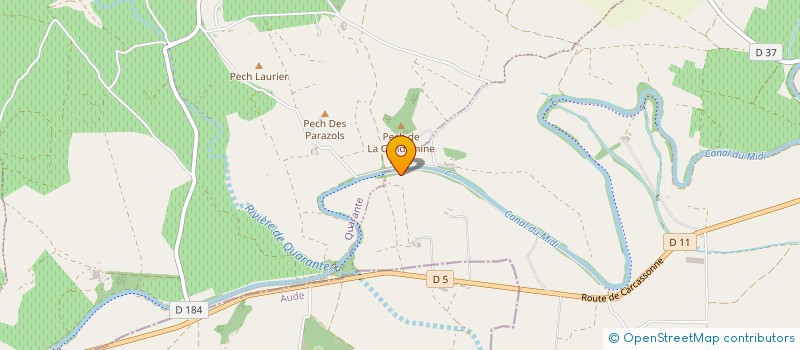 localisation de l'entreprise EQUIDEO  QUARANTE