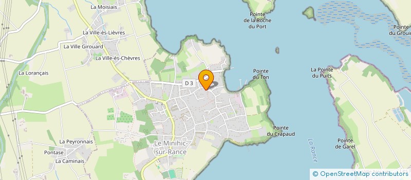 localisation de l'entreprise EQUIDERANCE  LE MINIHIC-SUR-RANCE