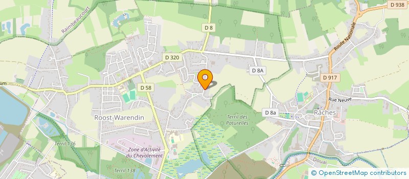 localisation de l'entreprise EQUIDESK  ROOST-WARENDIN