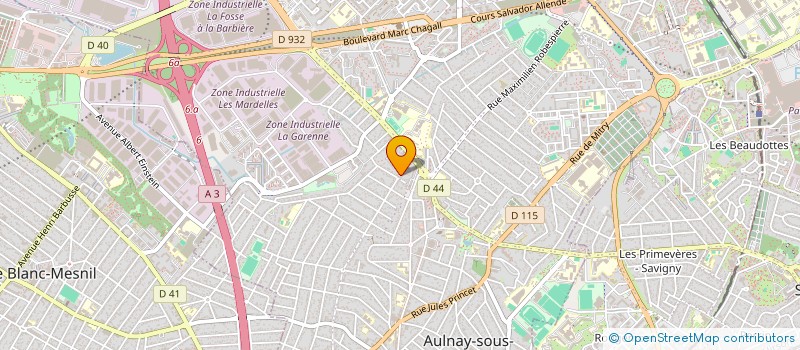localisation de l'entreprise EQUIDIET à AULNAY-SOUS-BOIS