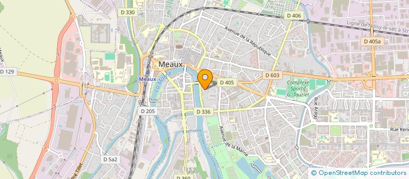 localisation de l'entreprise EQUIKALI à MEAUX