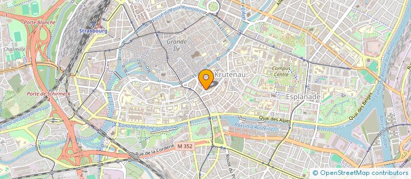 localisation de l'entreprise EQUILAB  STRASBOURG