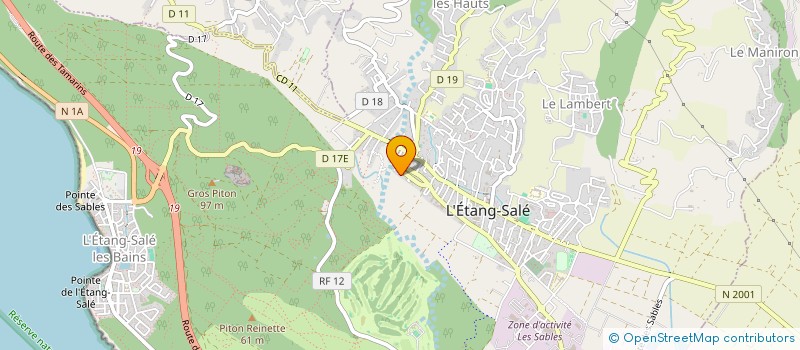 localisation de l'entreprise EQUILAND à L'ETANG-SALE