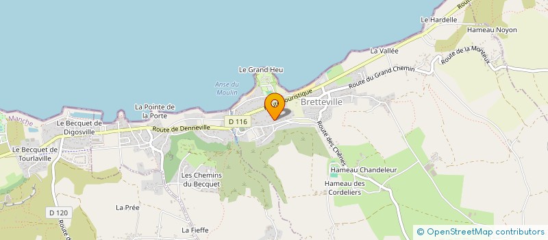 localisation de l'entreprise EQUILBEC MATHILDE ET ANDRE CEDRIC  CHERBOURG-EN-COTENTIN