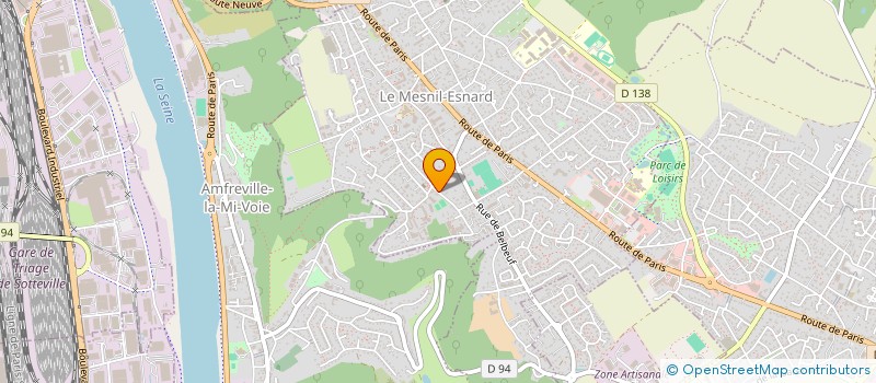 localisation de l'entreprise EQUILECO à LE MESNIL-ESNARD