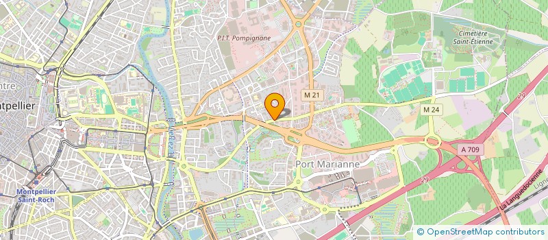 localisation de l'entreprise EQUILIBRE  MONTFERRIER-SUR-LEZ