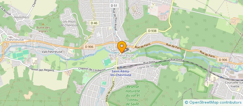 localisation de l'entreprise EQUILIBRE à SAINT-REMY-LES-CHEVREUSE