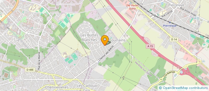 localisation de l'entreprise EQUILIBRE à HERBLAY-SUR-SEINE