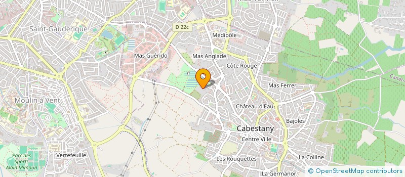 localisation de l'entreprise EQUILIBRE  CABESTANY