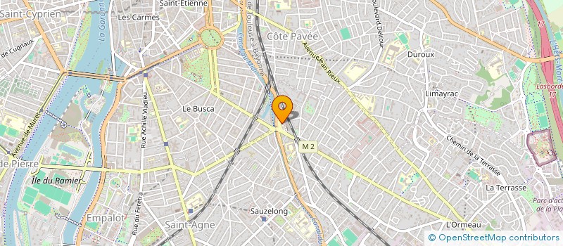 localisation de l'entreprise EQUILIBRE 4MAN  TOULOUSE