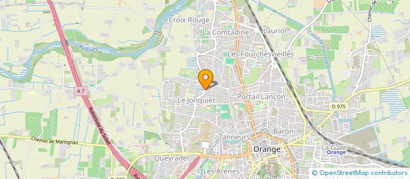 localisation de l'entreprise EQUILIBRE  ORANGE