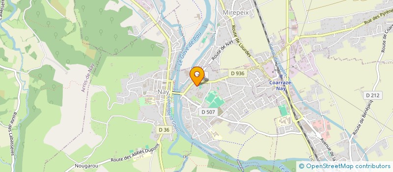localisation de l'entreprise EQUILIBRE à NAY