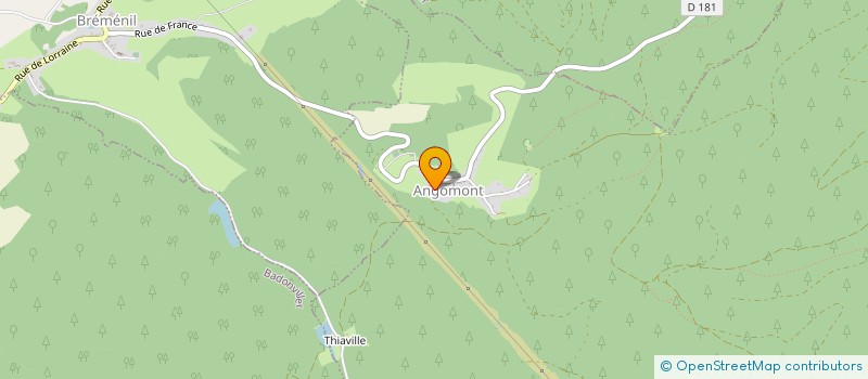 localisation de l'entreprise EQUILIBRE ACCESS  ANGOMONT