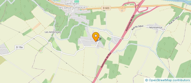 localisation de l'entreprise EQUILIBRE AGENCY  SAINT-JEAN-LES-DEUX-JUMEAUX