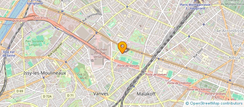 localisation de l'entreprise EQUILIBRE CONSEIL  PARIS