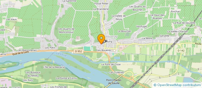 localisation de l'entreprise EQUILIBRE DE VIE  PARCAY-MESLAY