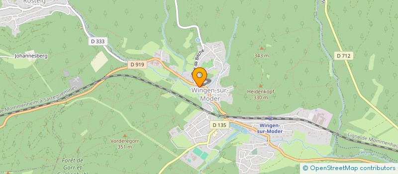 localisation de l'entreprise EQUILIBRE ESCALADE  VOLKSBERG