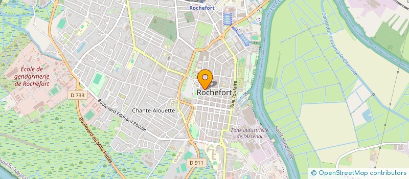 localisation de l'entreprise EQUILIBRE ET SANTE  ROCHEFORT