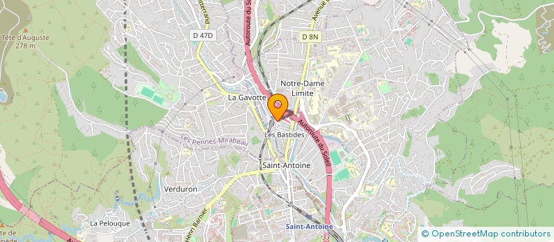 localisation de l'entreprise EQUILIBRE ET SANTE à MARSEILLE